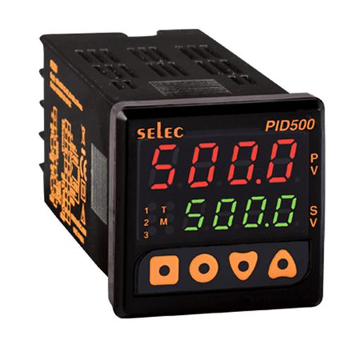 Bộ điều khiển nhiệt độ SELEC PID500-T 0-0-04 size 48x48